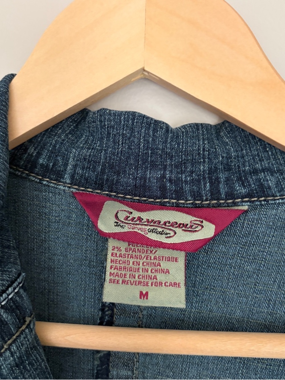 Y2K Denim Jacket Belted Medium Wash Mini Dress 2 Way 2000s - Picture 9 of 10